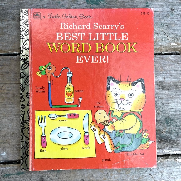 Vintage 1992 Golden Books Best Little Word Book Ever! Storybook - Picture 1 of 4